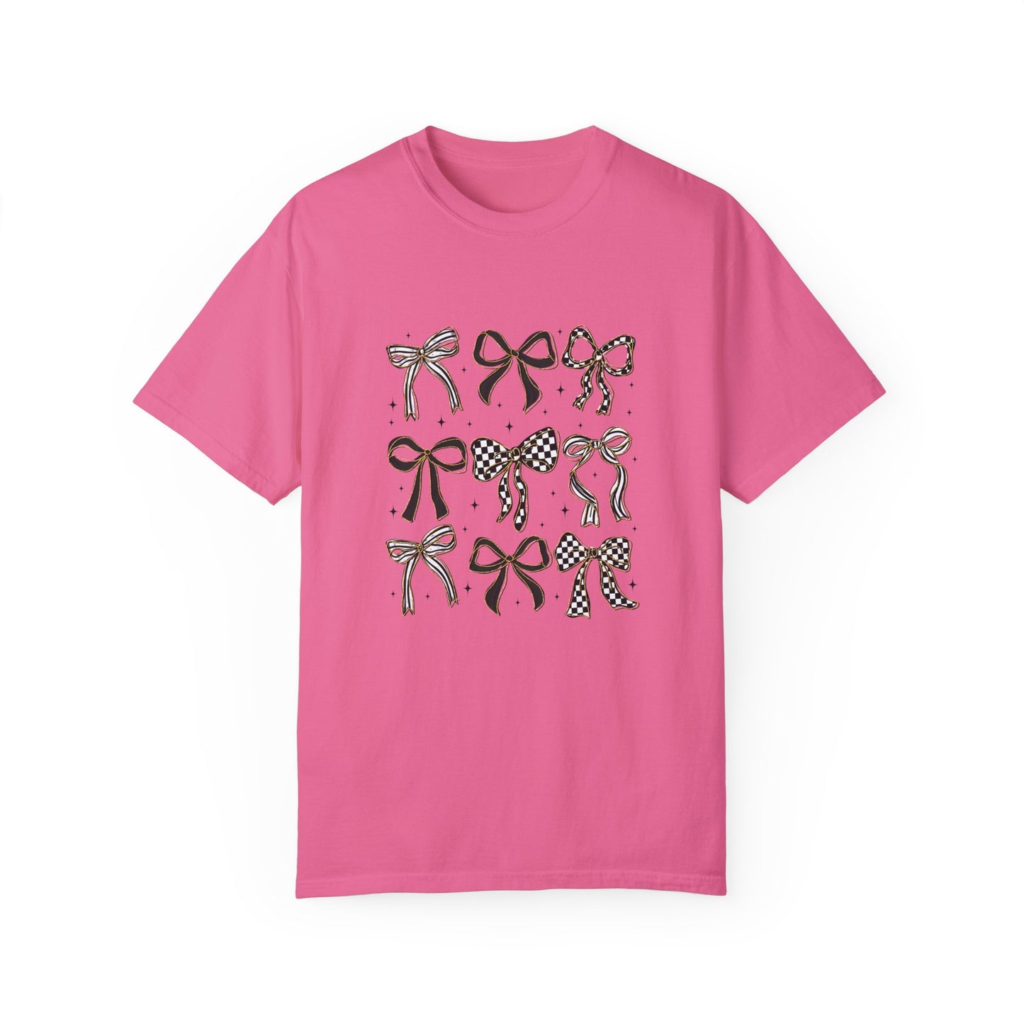 Bow Pattern Comfort Colors T-Shirt