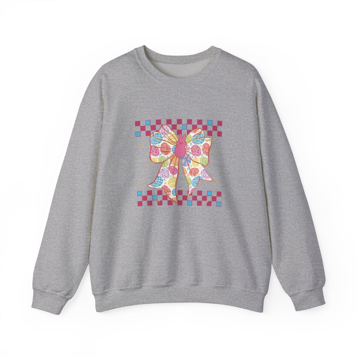Retro Coquette Easter Bow Sweatshirt