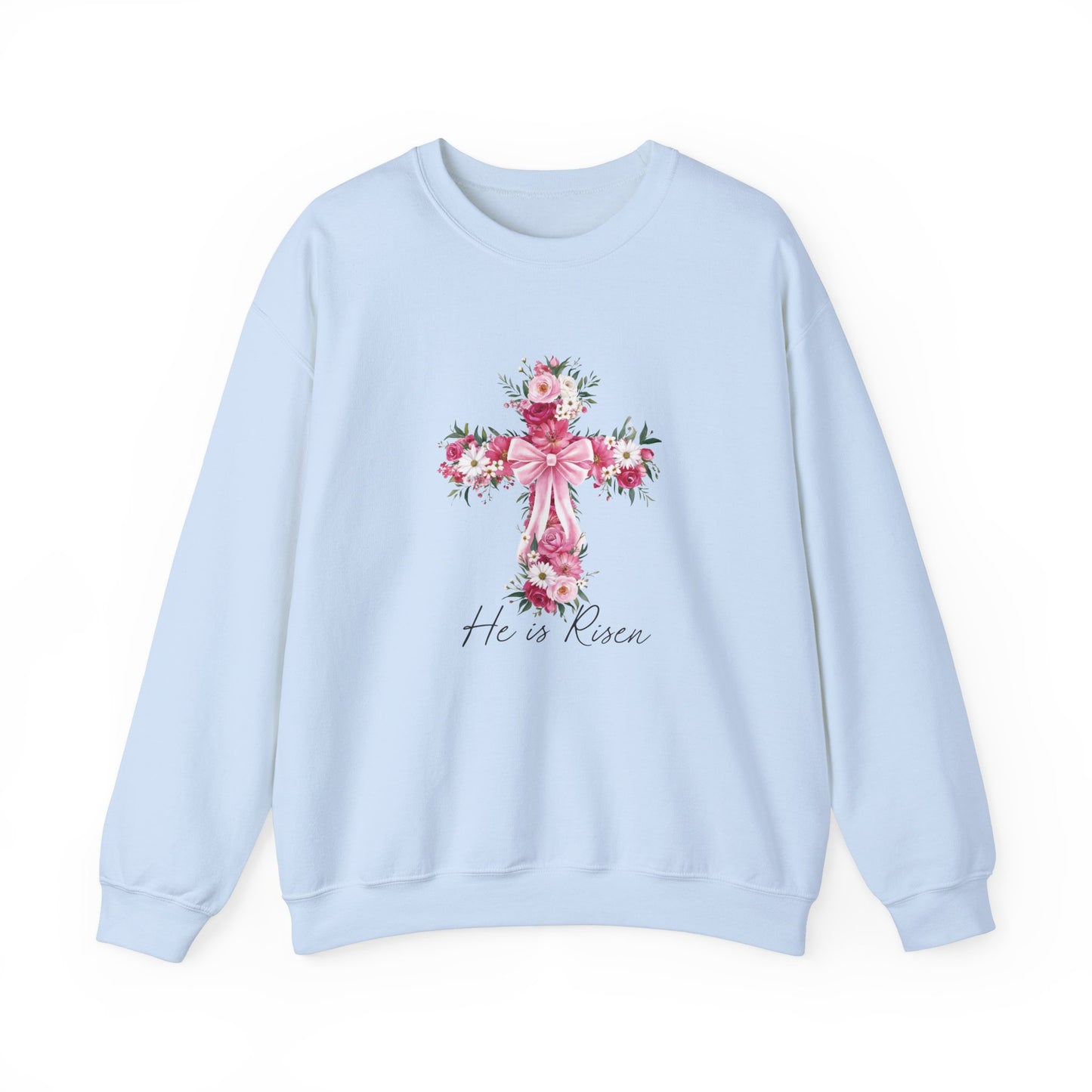 Floral Cross Sweatshirt