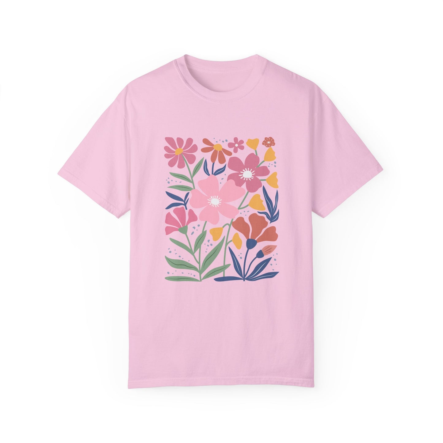 Boho Flowers Comfort Colors T-Shirt