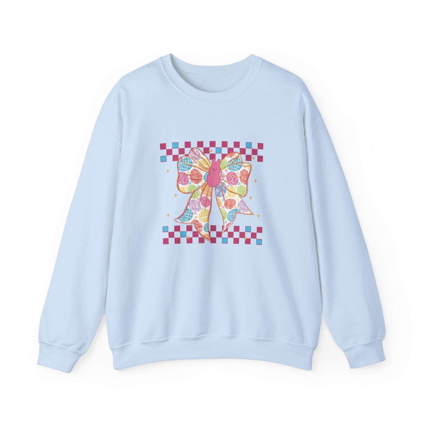 Retro Coquette Easter Bow Sweatshirt