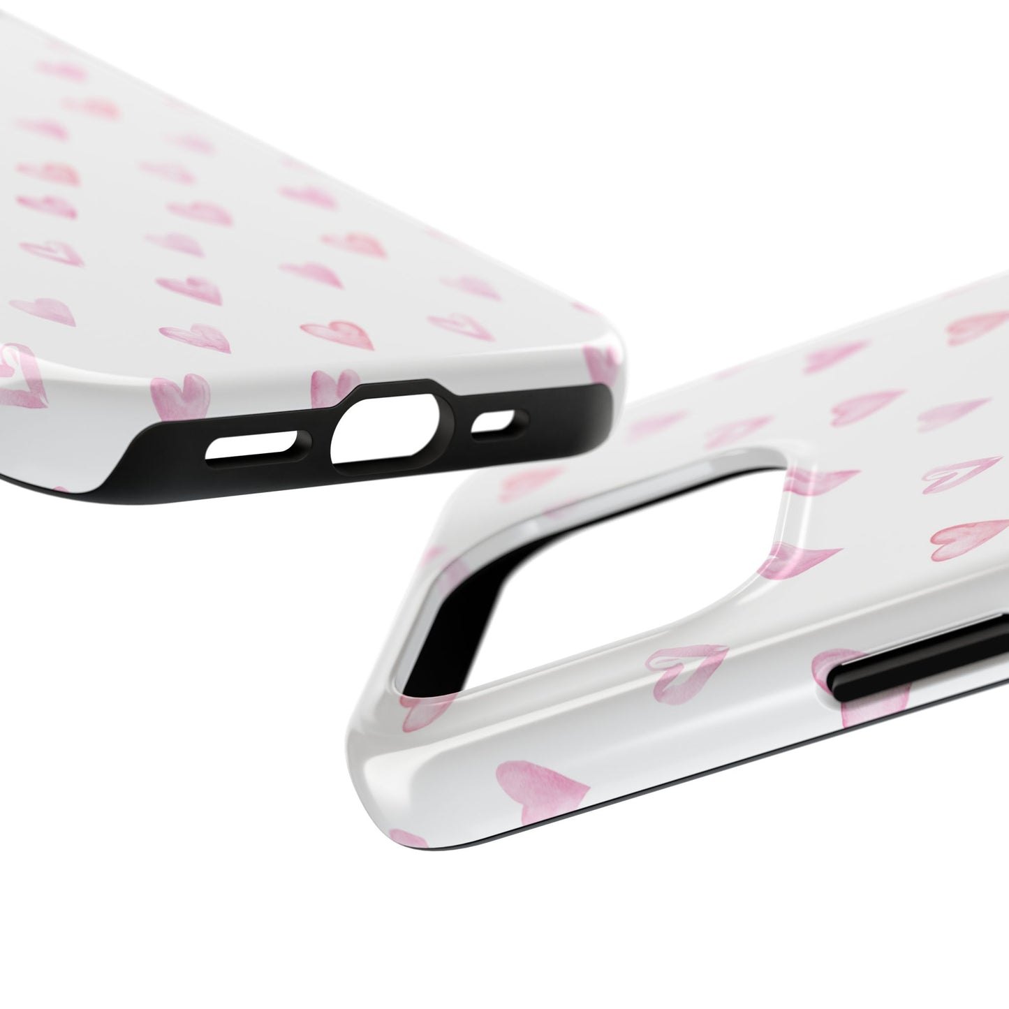 Chic Heart Pattern Phone Case