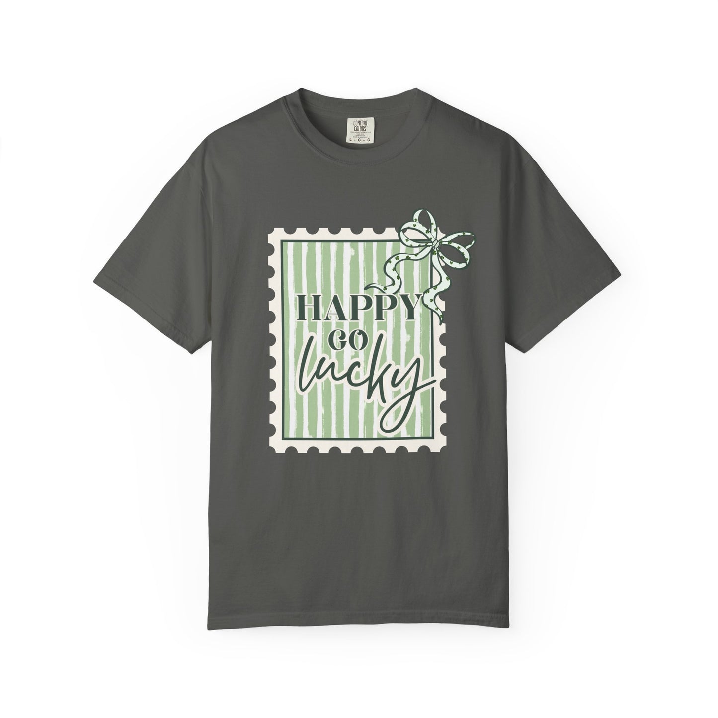 Happy Go Lucky Comfort Colors T-Shirt