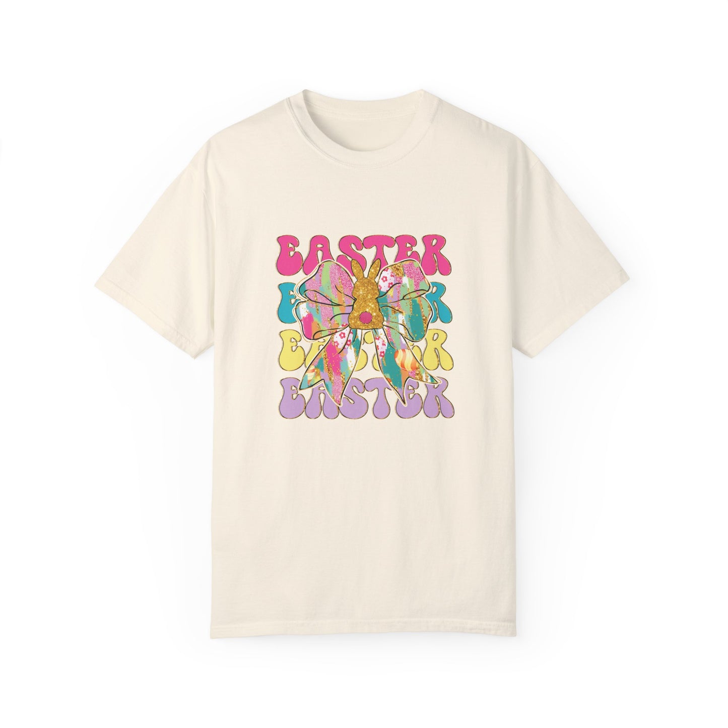 Easter Bow Comfort Colors T-Shirt