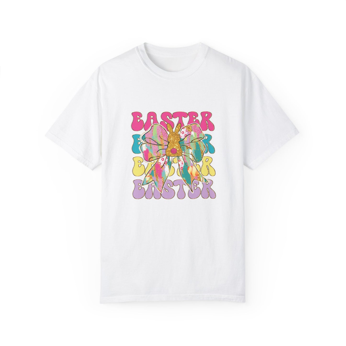 Easter Bow Comfort Colors T-Shirt