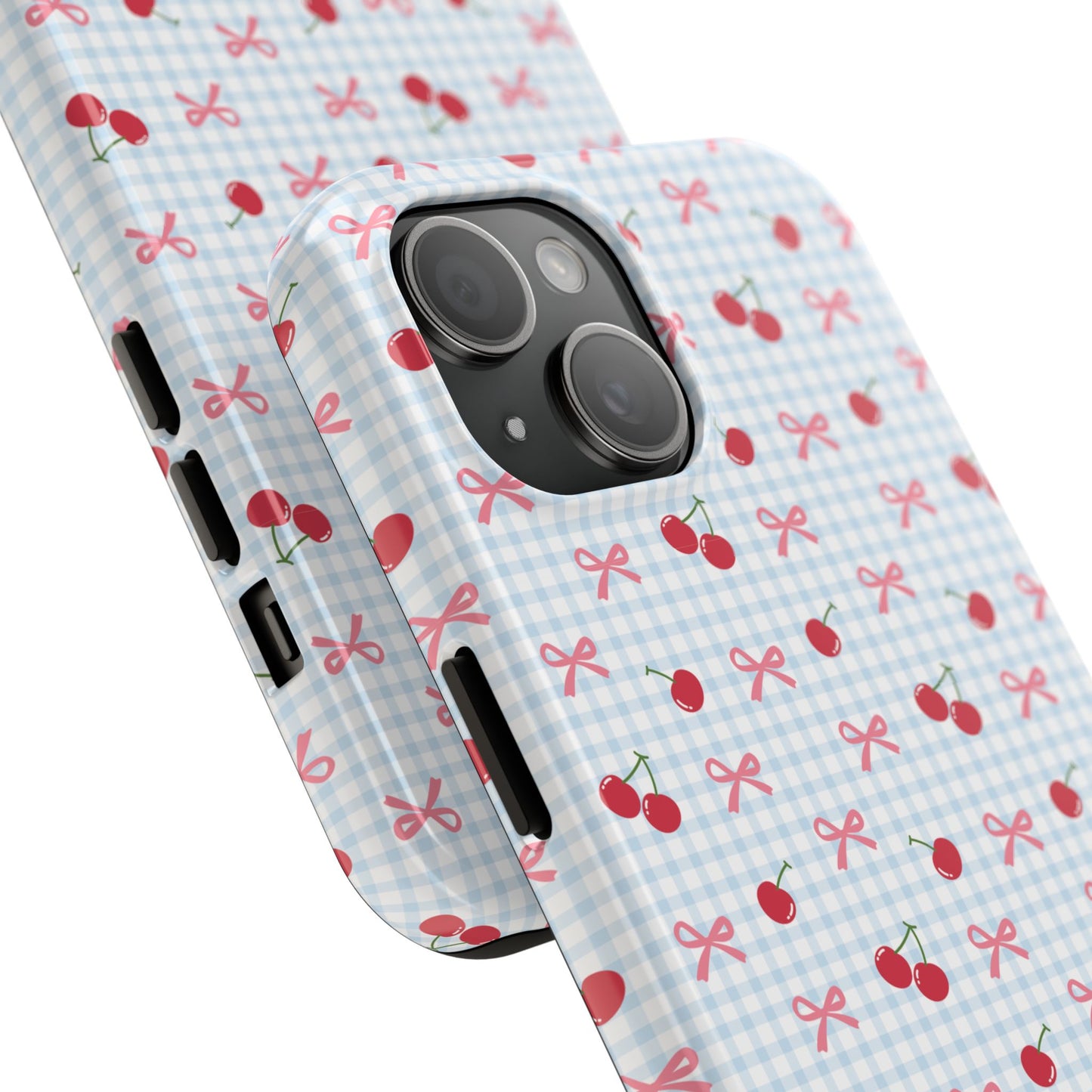 Coquette Cherry Bow Phone Case