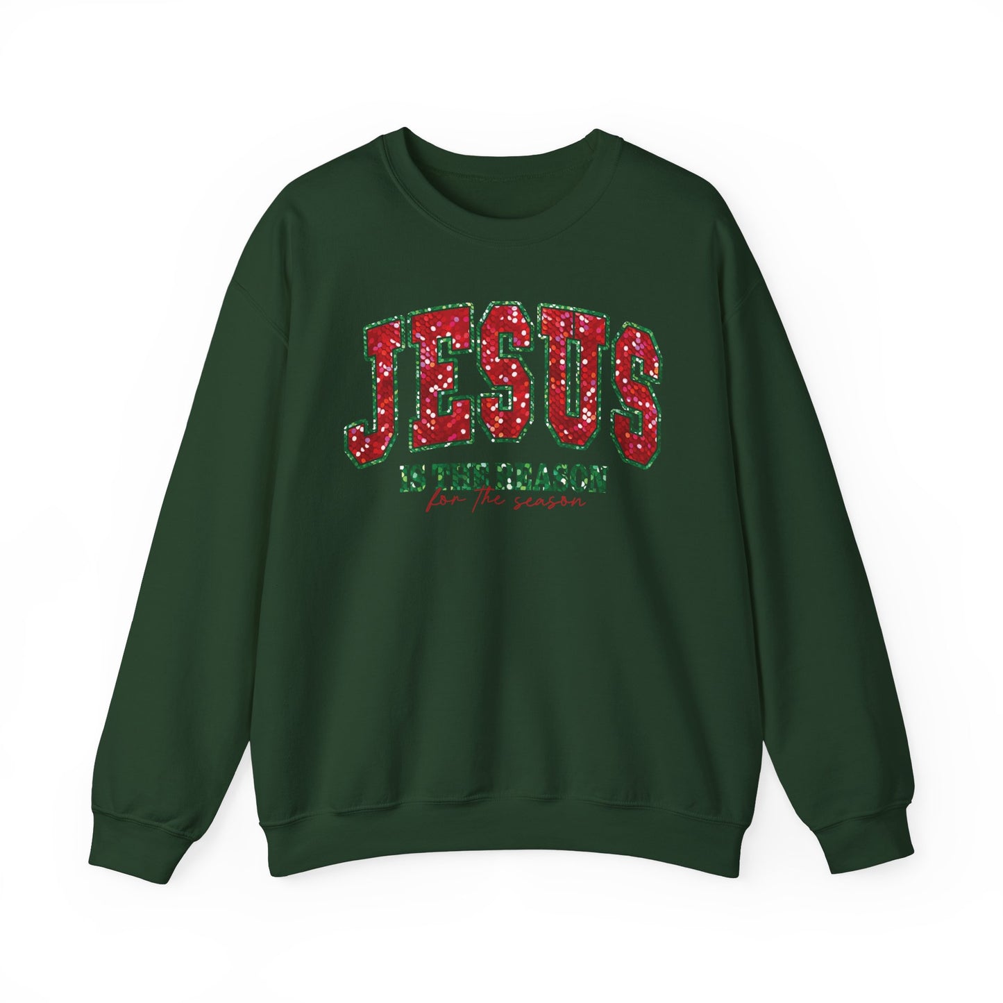 Jesus is the Reason for the Season Womens Christmas Pullover Sweatshirt