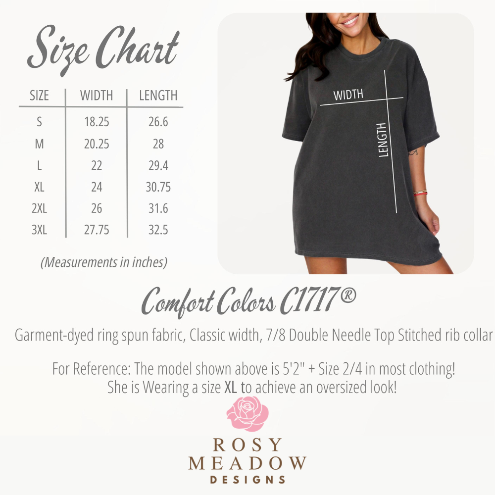 Let Kindness Bloom Floral Comfort Colors Tee