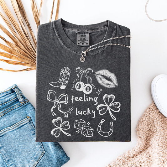 Feeling Lucky Comfort Colors T-shirt