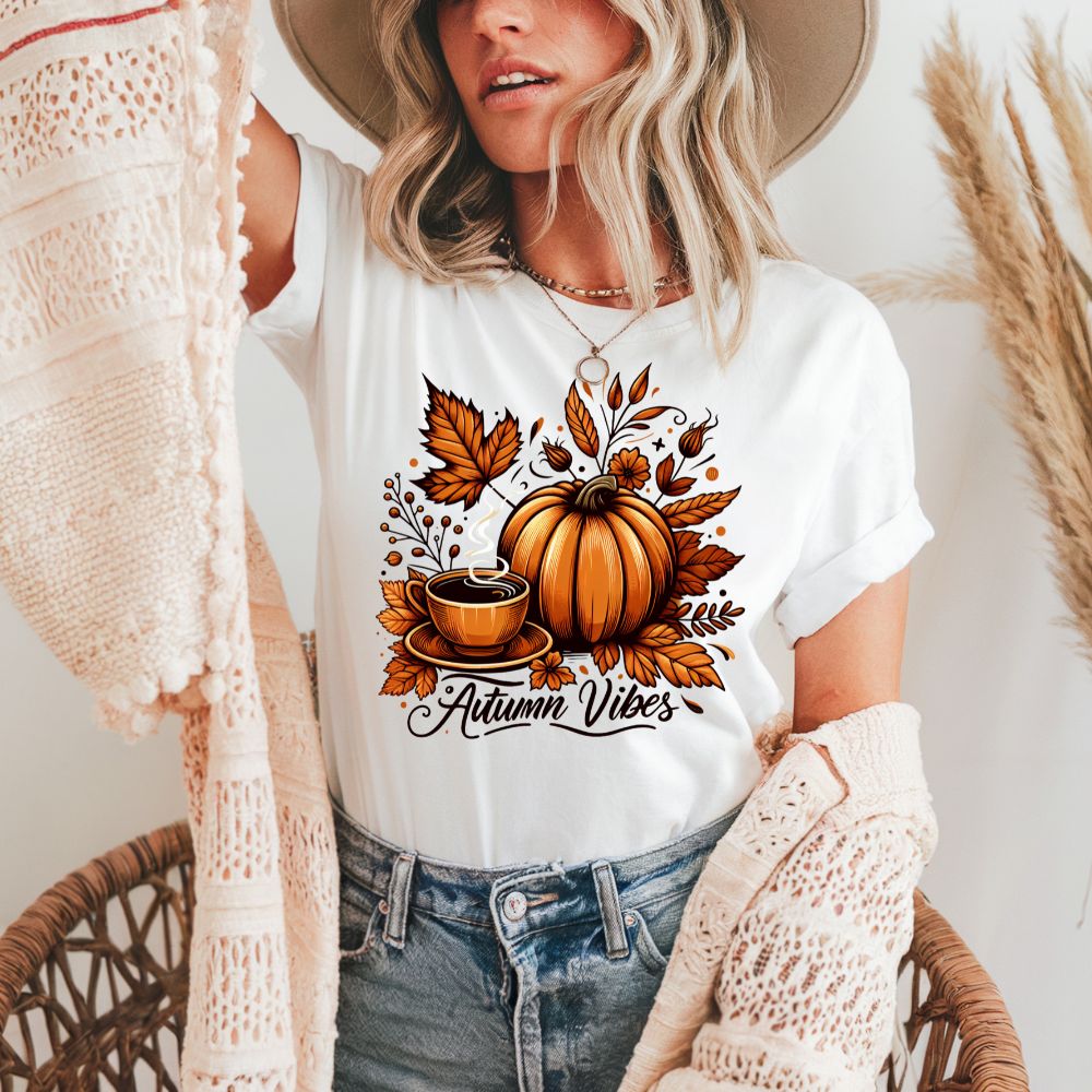 Autumn Vibes Comfort Colors Tee