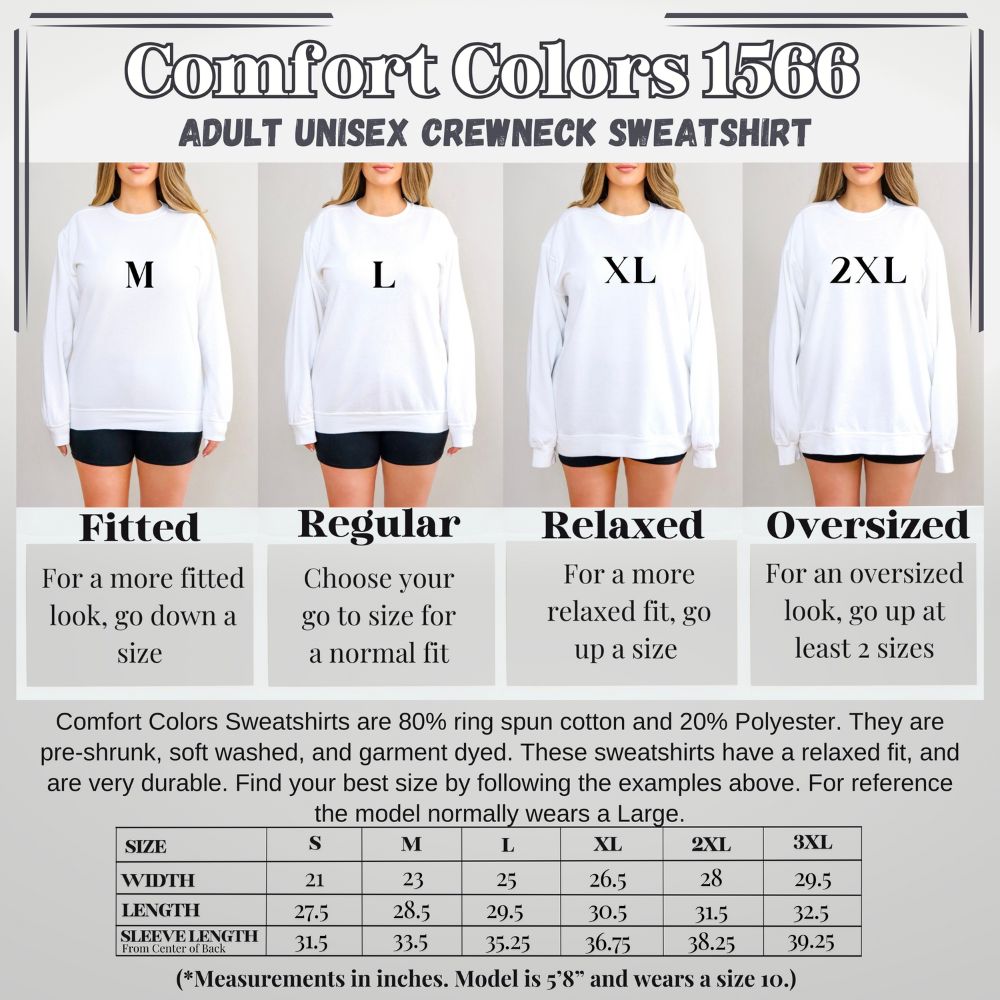 Winter Girly Comfort Colors Sweatshirt, Christmas Sweater, Womenswear