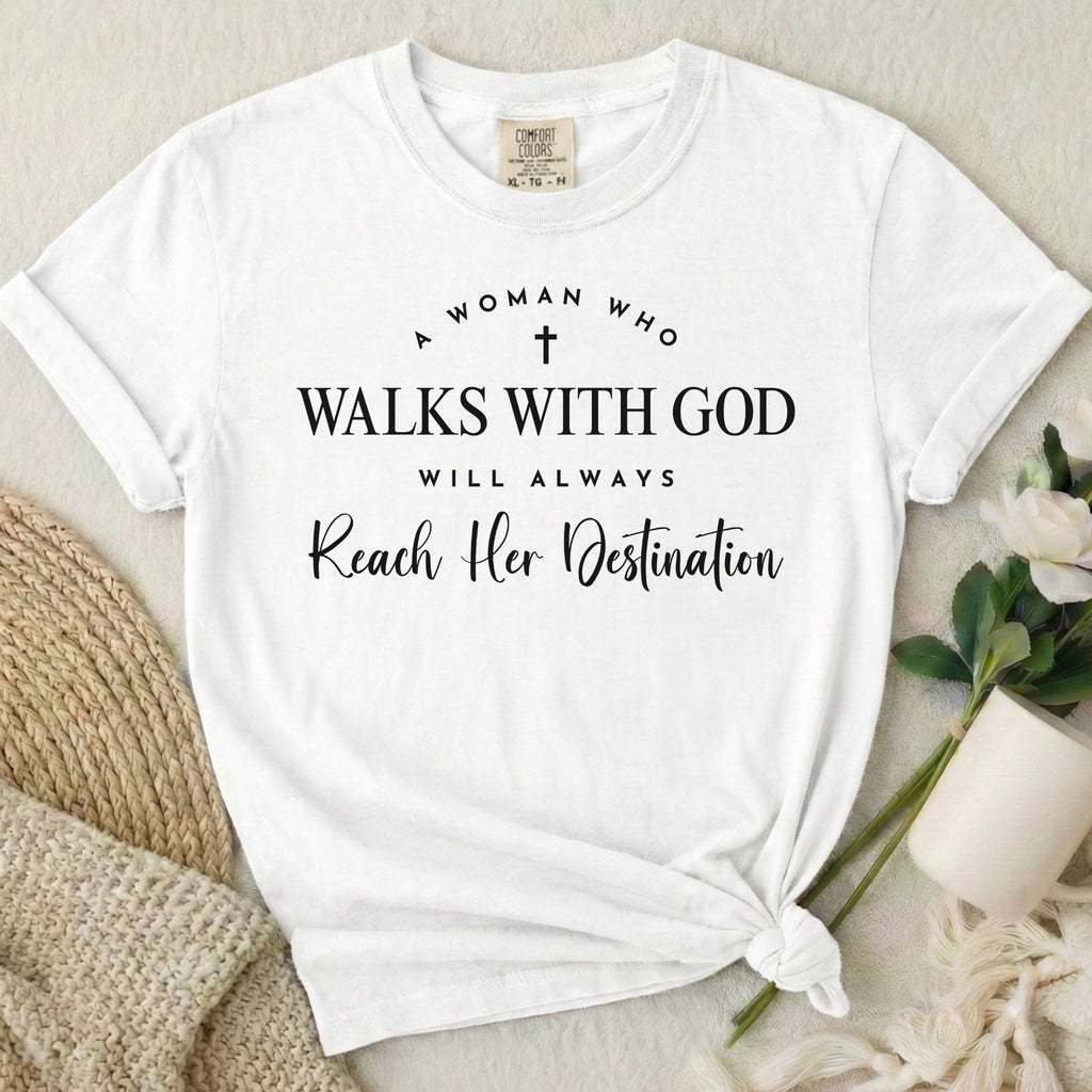Walks With God T-Shirt