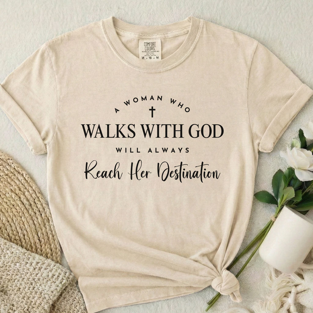 Walks With God T-Shirt