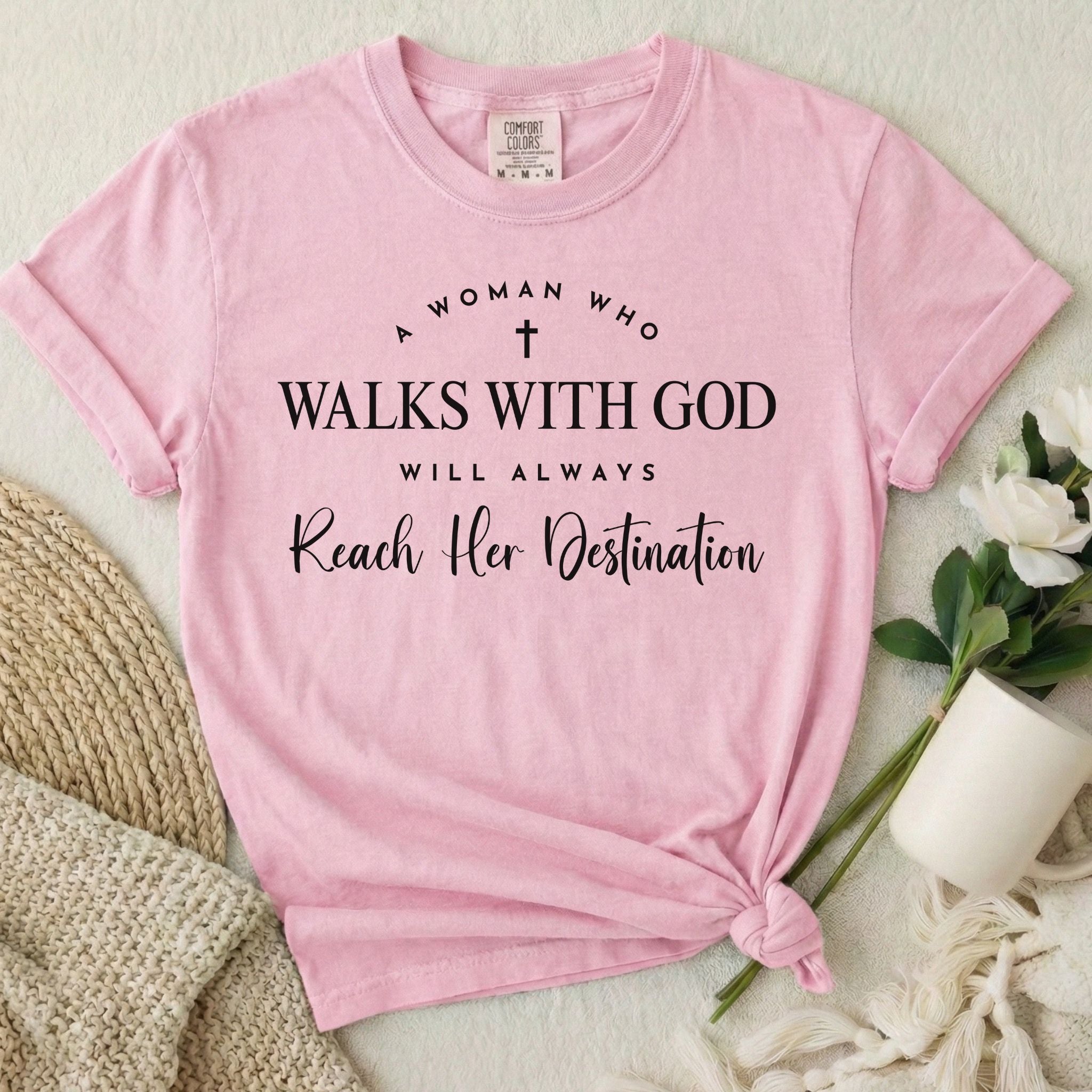 Walks With God T-Shirt