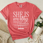 She Is Worthy T-Shirt