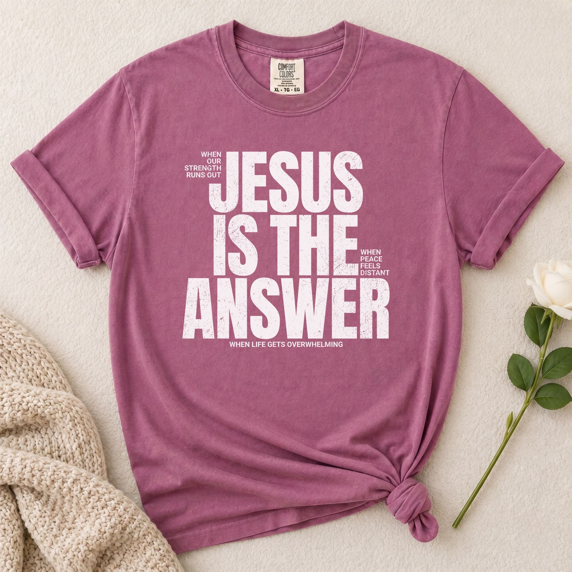 Jesus Is The Answer T-Shirt
