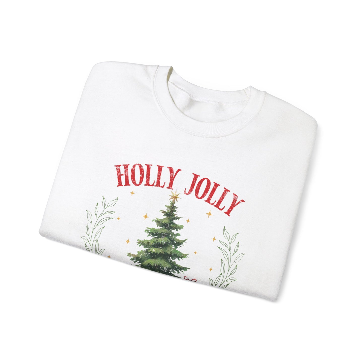 Holly Jolly Social Club Holiday Sweatshirt Festive Christmas Style