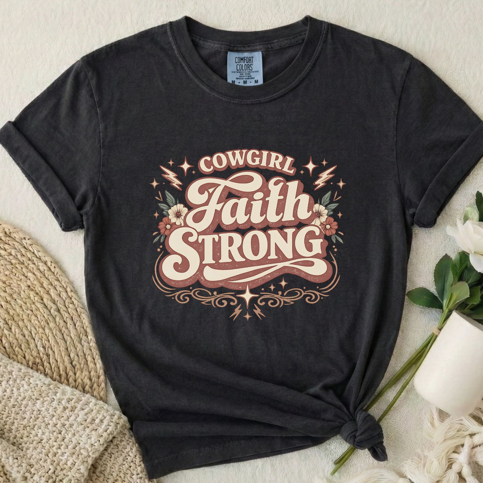 Cowgirl Faith Strong T-Shirt