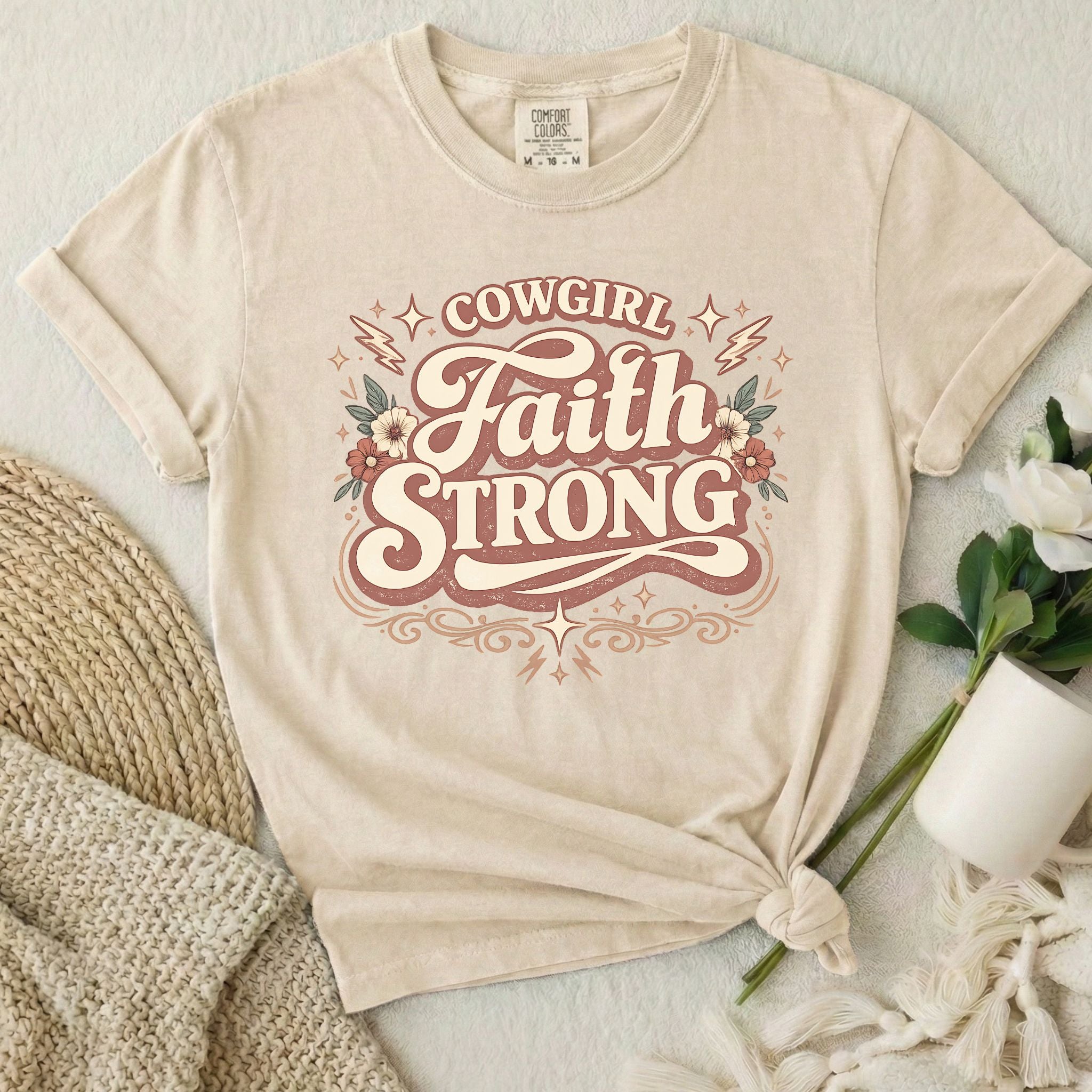 Cowgirl Faith Strong T-Shirt