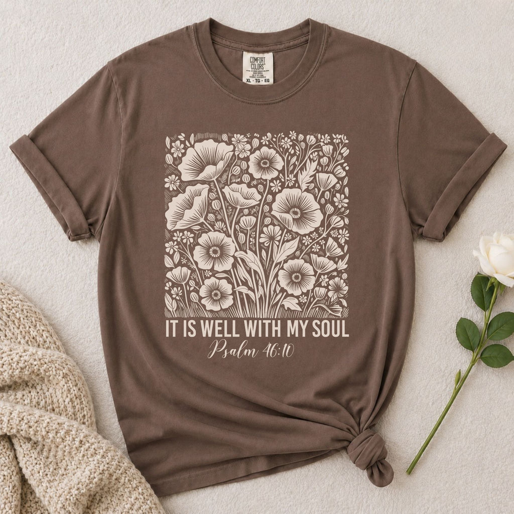 Vintage Floral Soul T-Shirt