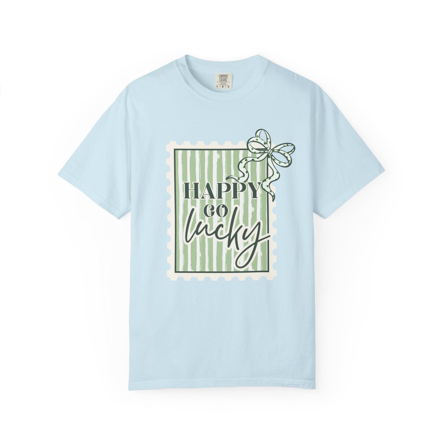 Happy Go Lucky Comfort Colors T-Shirt