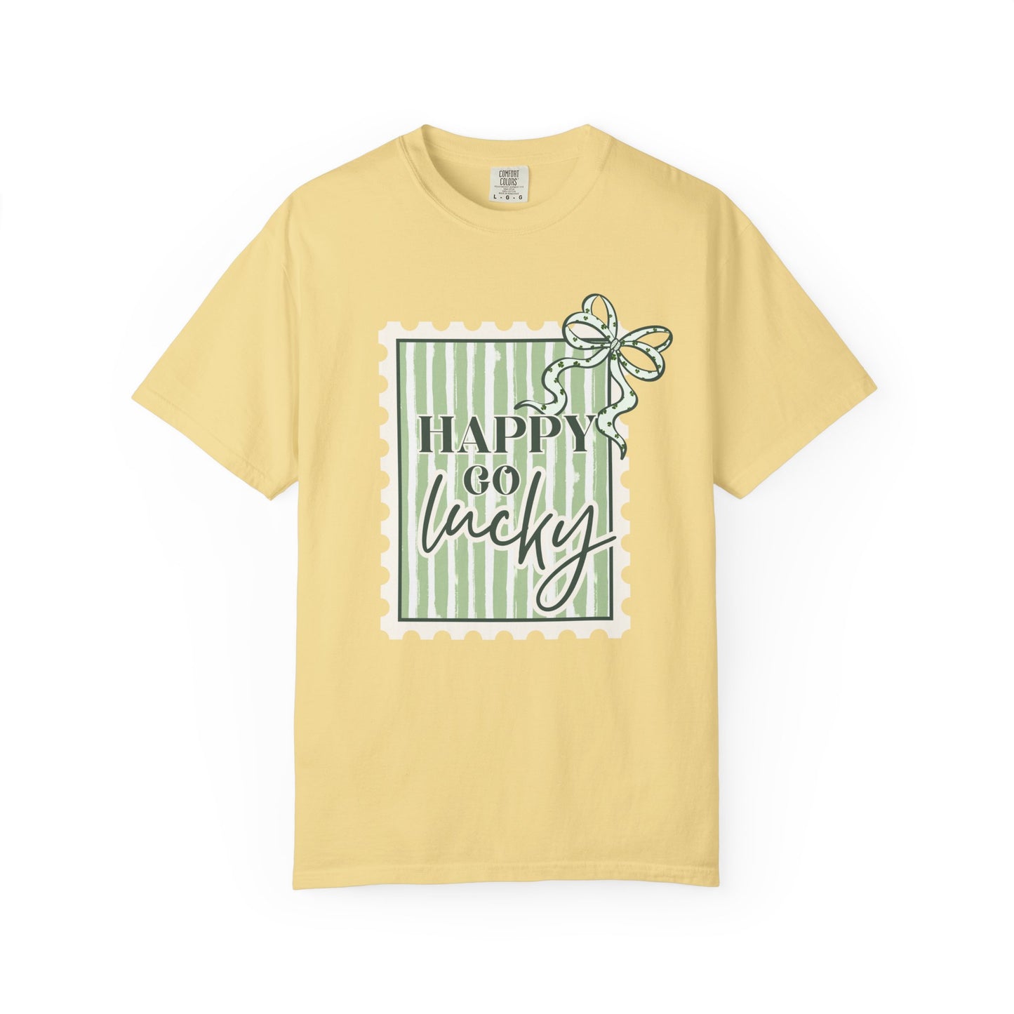 Happy Go Lucky Comfort Colors T-Shirt