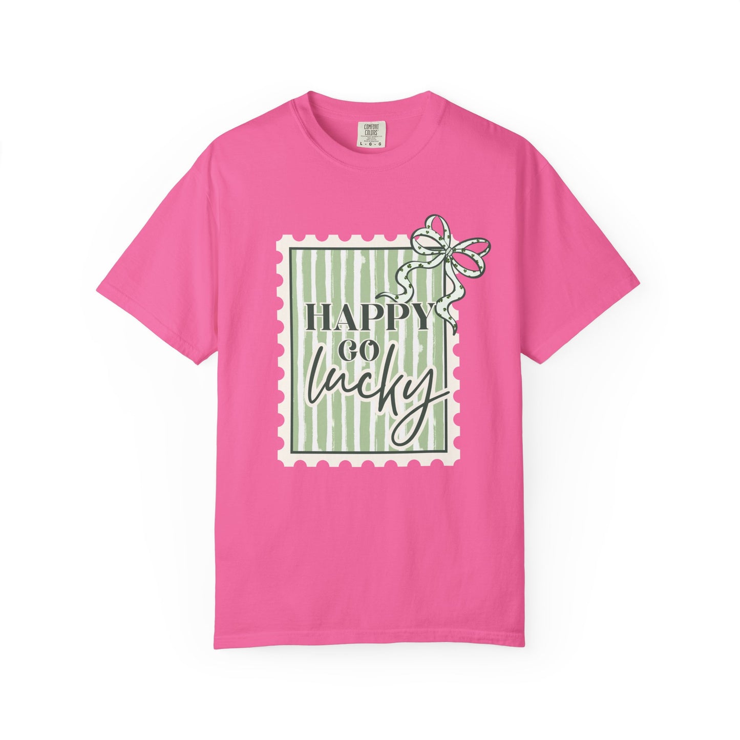 Happy Go Lucky Comfort Colors T-Shirt