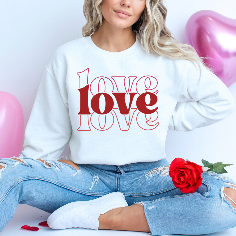 Triple Love Sweatshirt