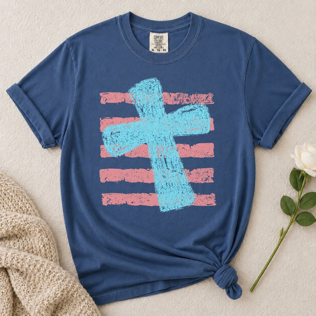 Cross Stripe T-Shirt