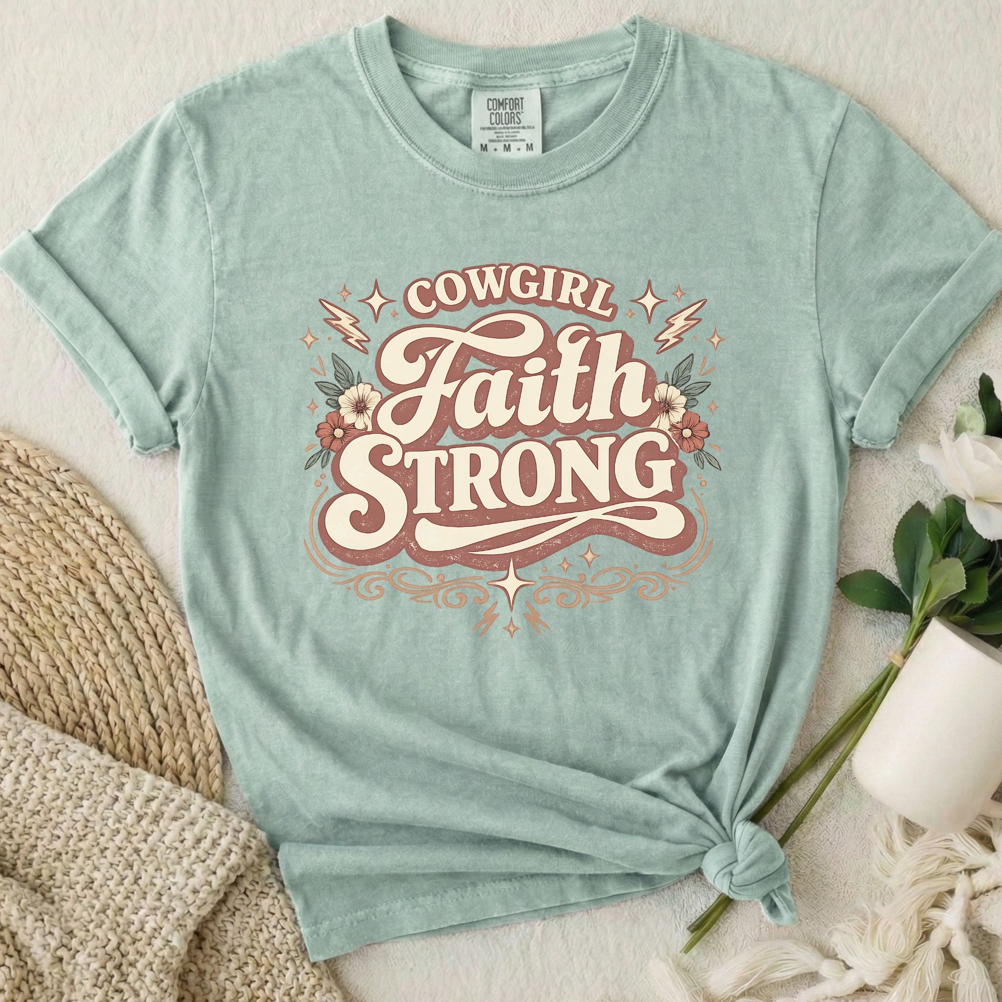 Cowgirl Faith Strong T-Shirt