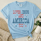 Loves Jesus America Too T-Shirt