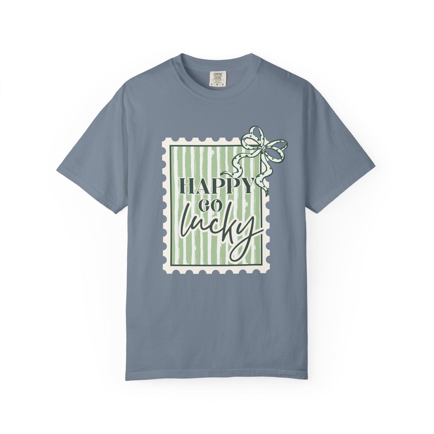 Happy Go Lucky Comfort Colors T-Shirt