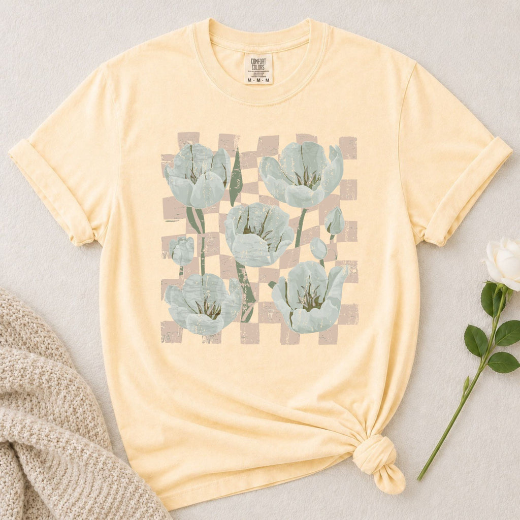 Tulip Checker T-Shirt