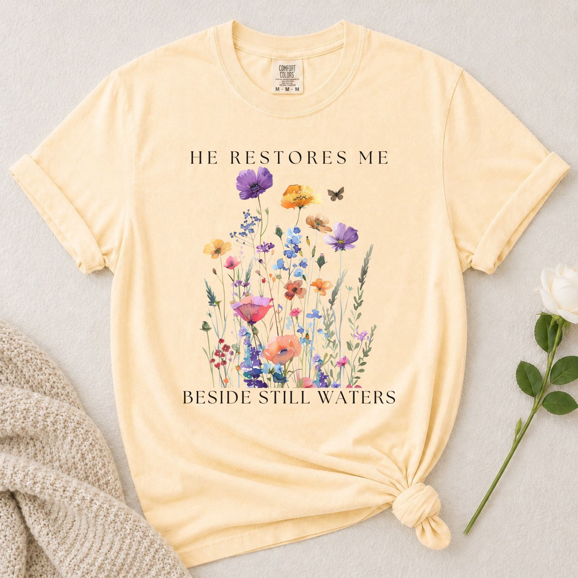 He Restores Me T-Shirt