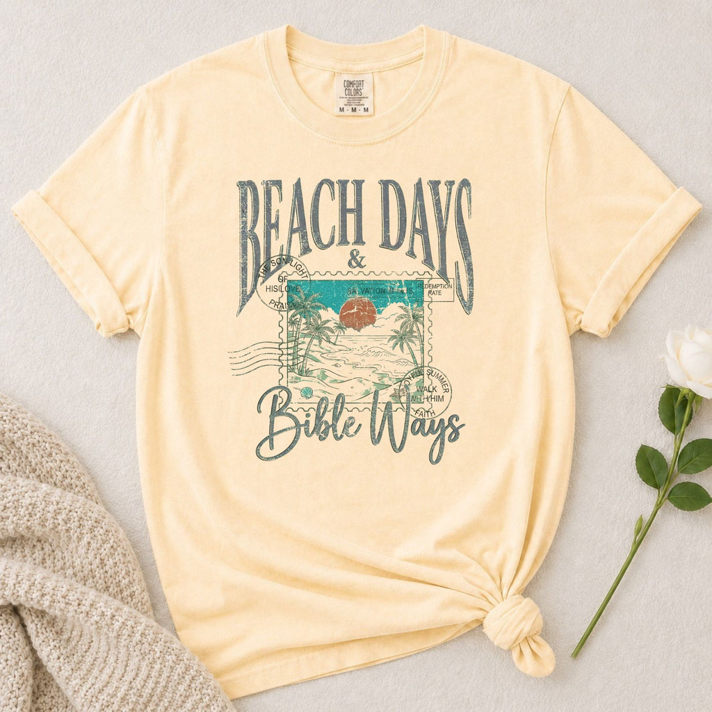 Beach Day Bible Ways T-Shirt