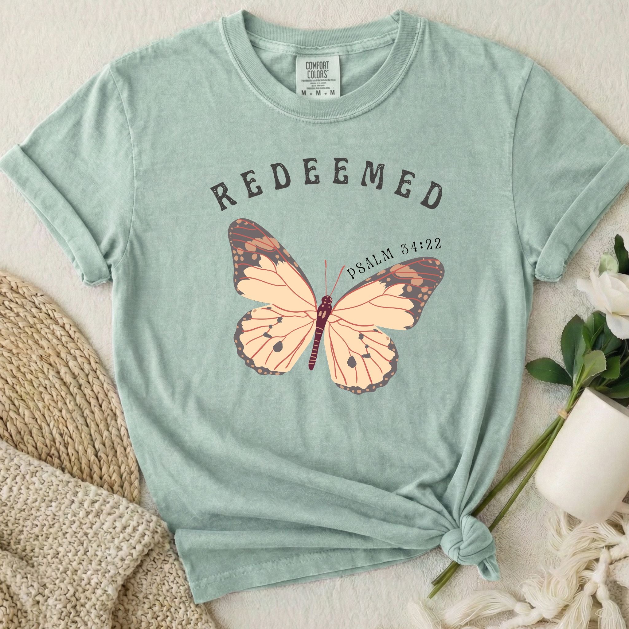 Redeemed Butterfly T Shirt