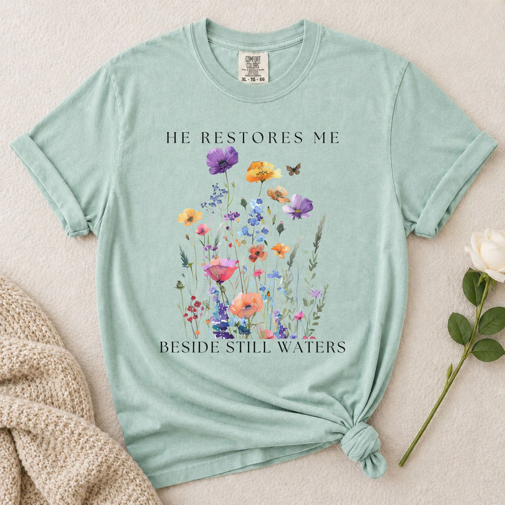 He Restores Me T-Shirt