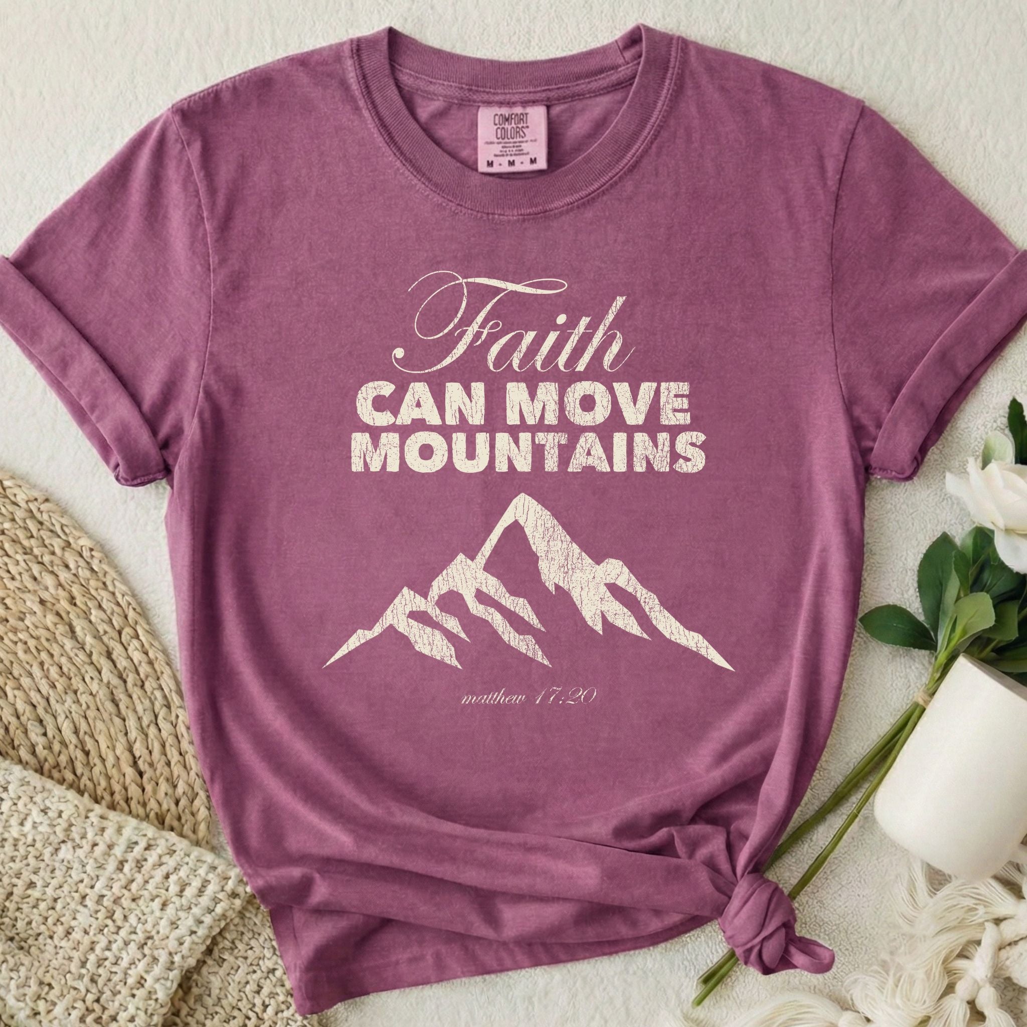 Faith Moves Mountains T-Shirt