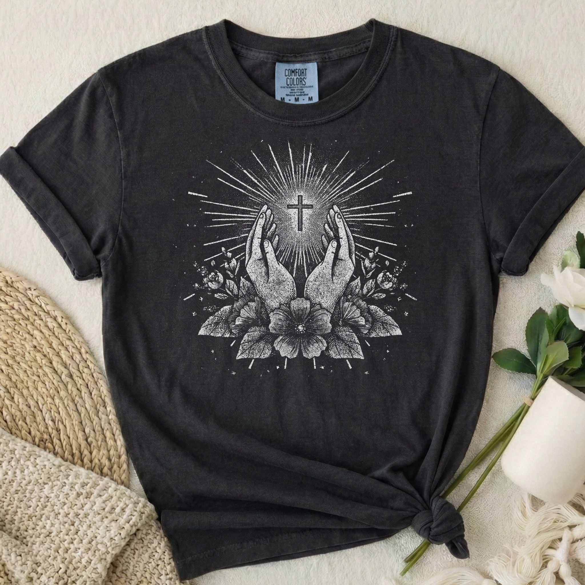 Faith Prayer Hands T-Shirt