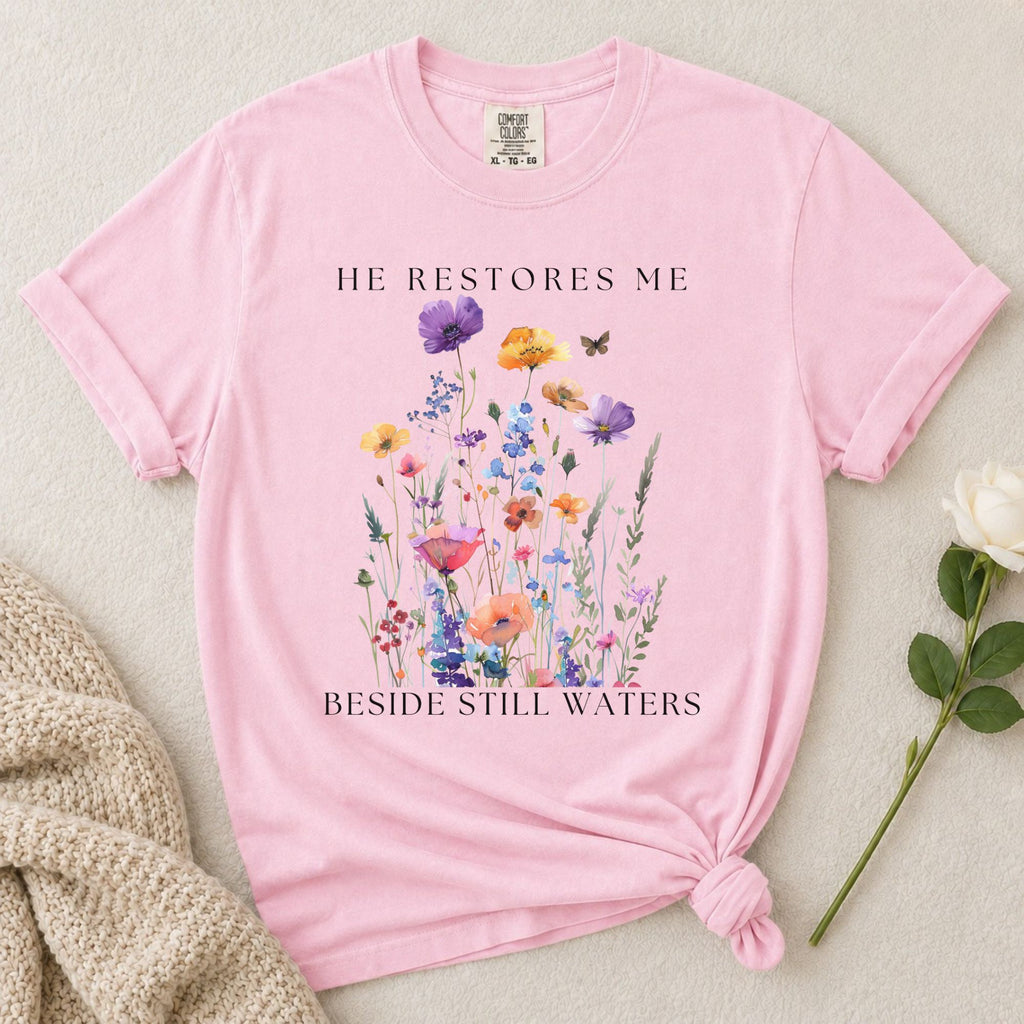 He Restores Me T-Shirt