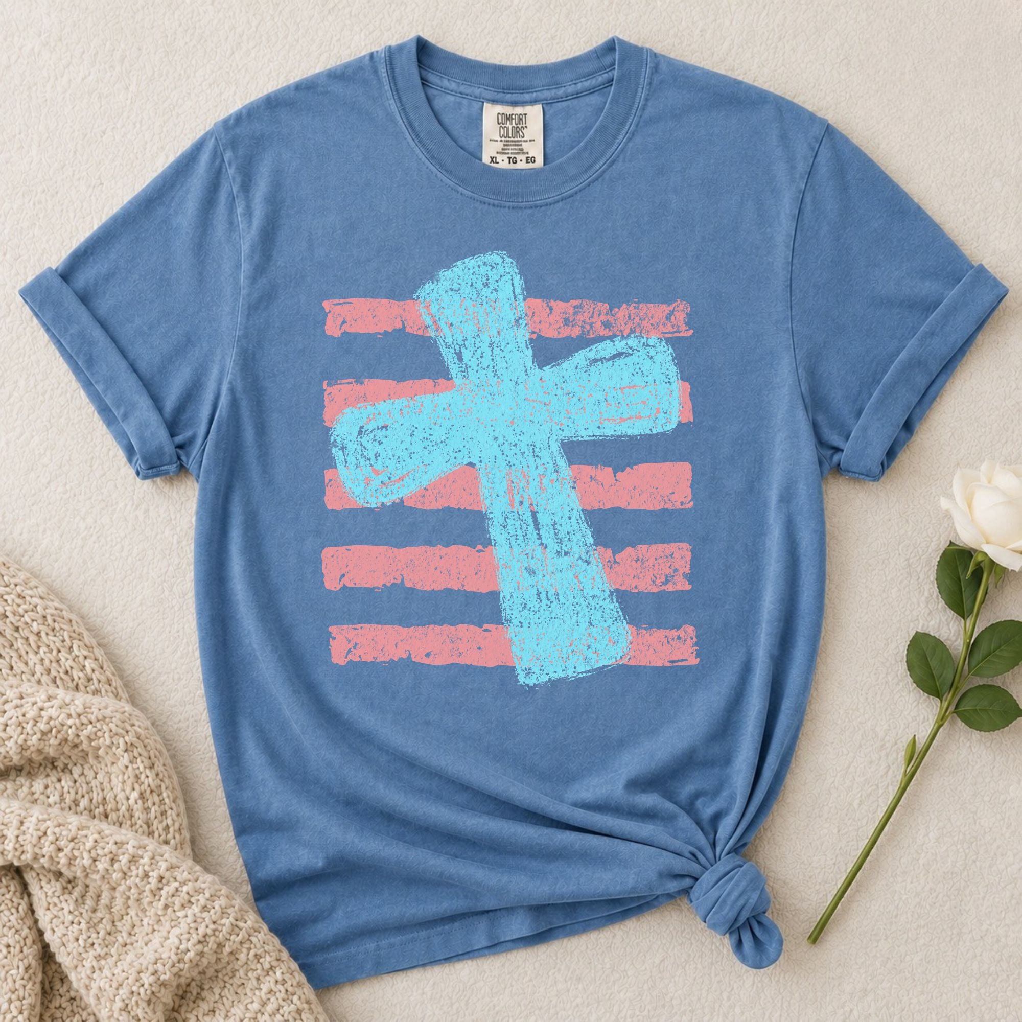 Cross Stripe T-Shirt
