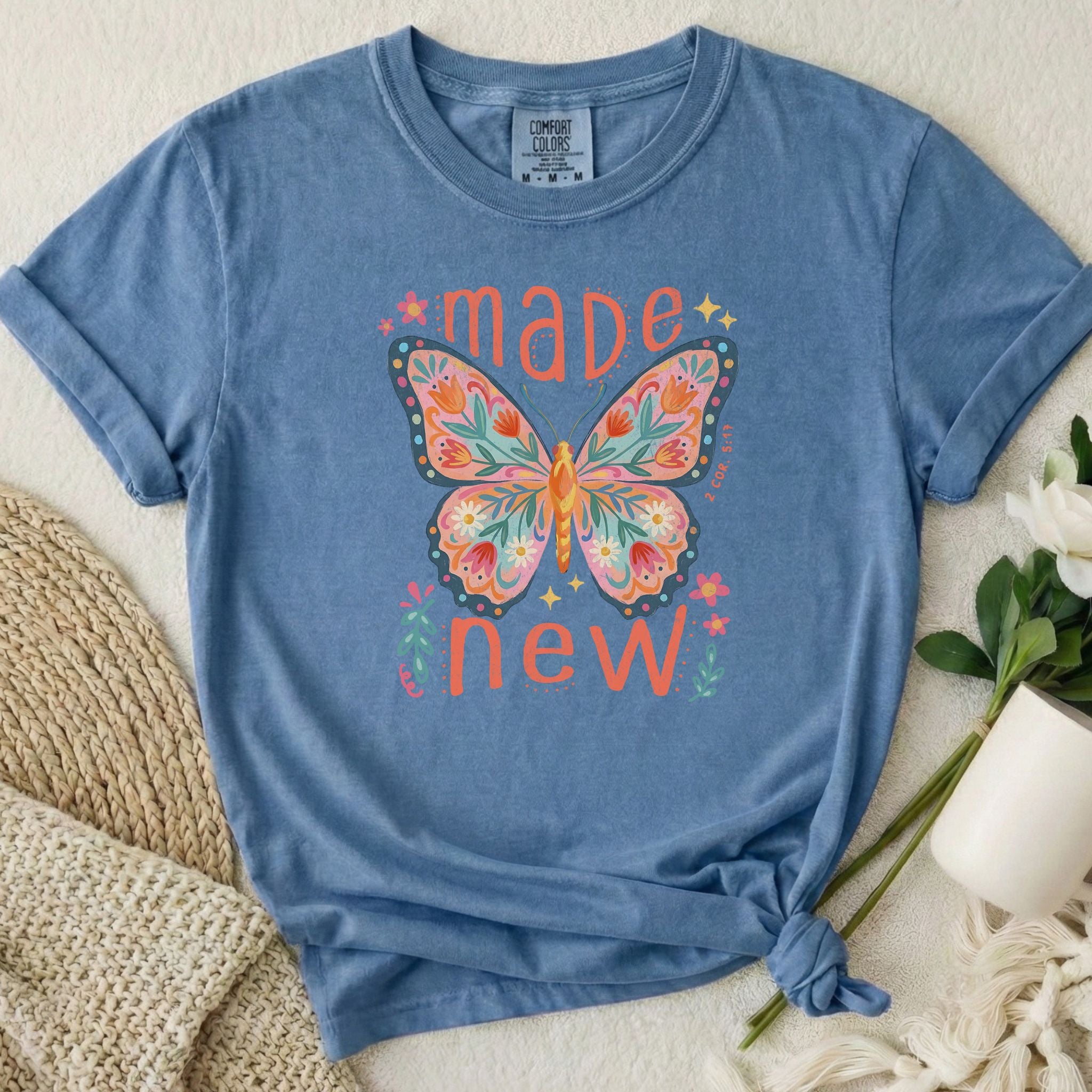 Made New Butterfly T Shirt