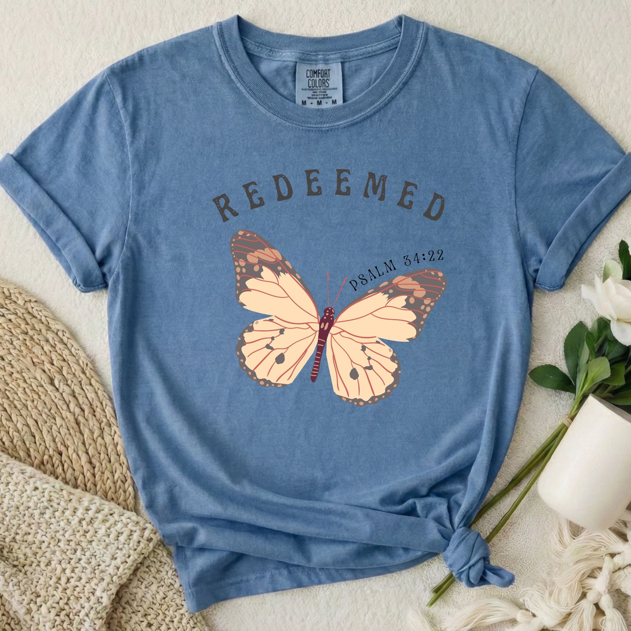 Redeemed Butterfly T Shirt