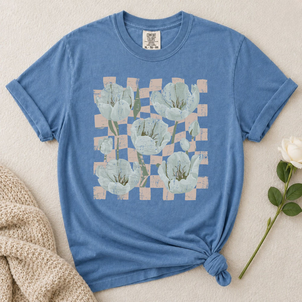 Tulip Checker T-Shirt