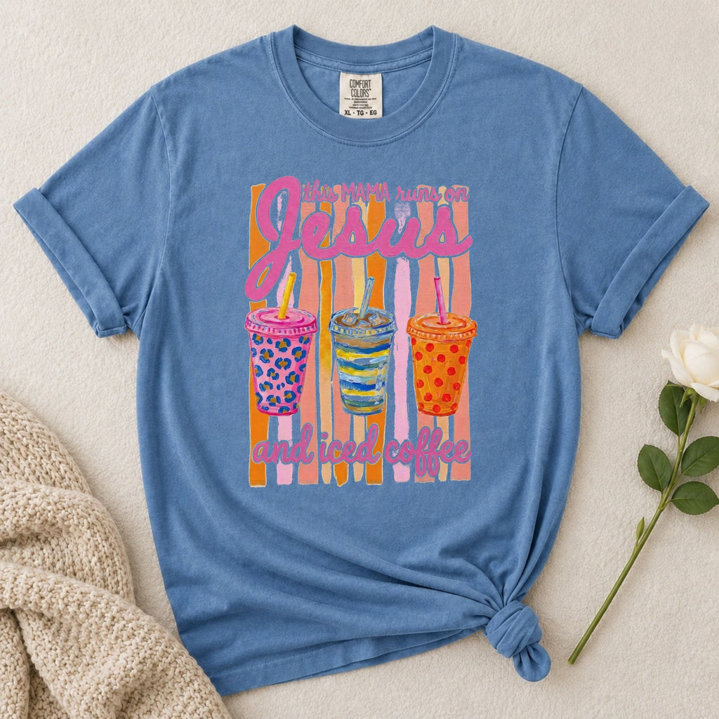This Mama Runs On Jesus T-Shirt