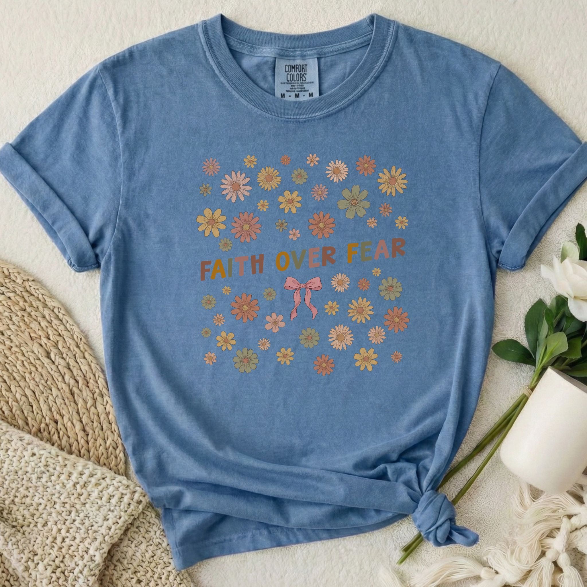 Faith Over Fear T Shirt