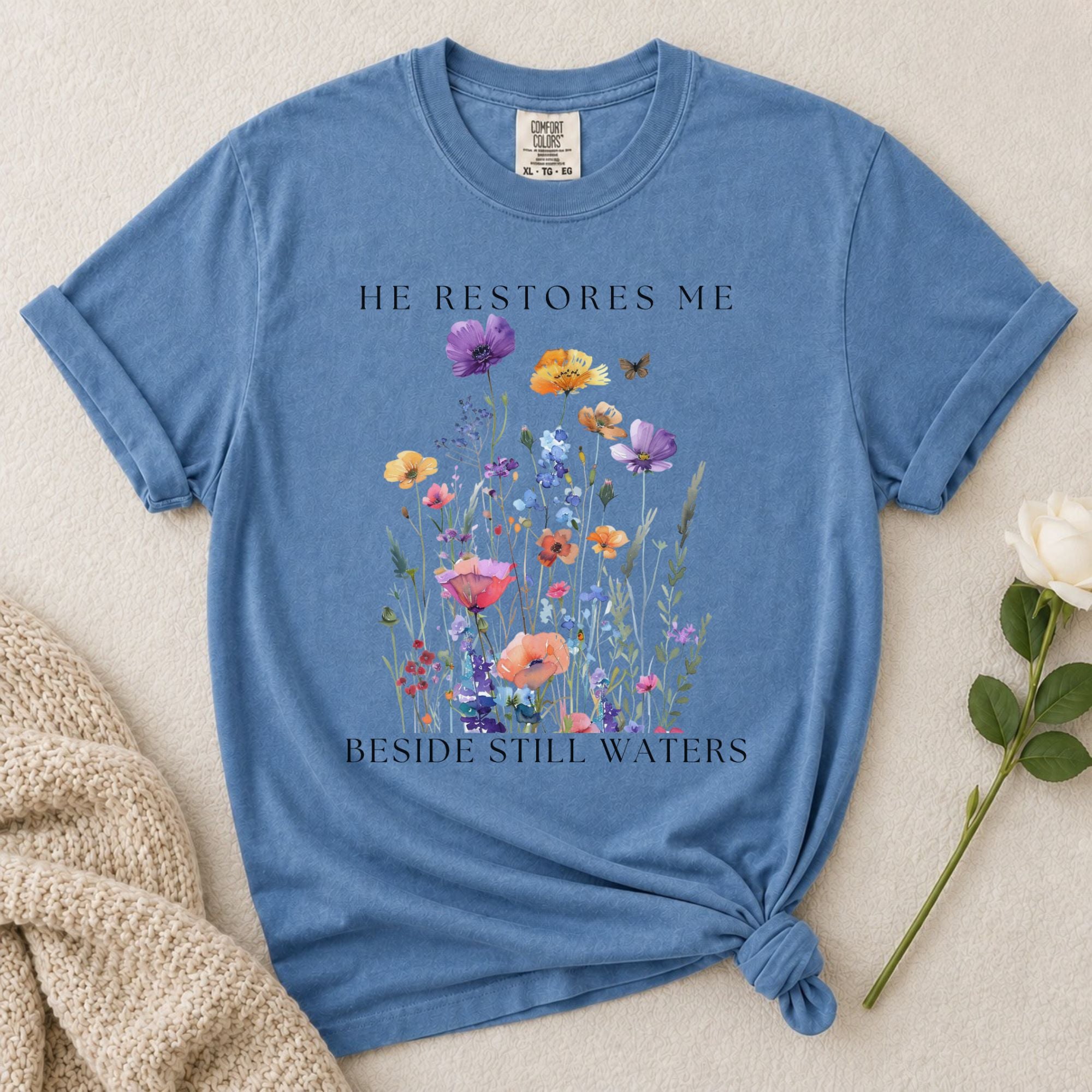 He Restores Me T-Shirt