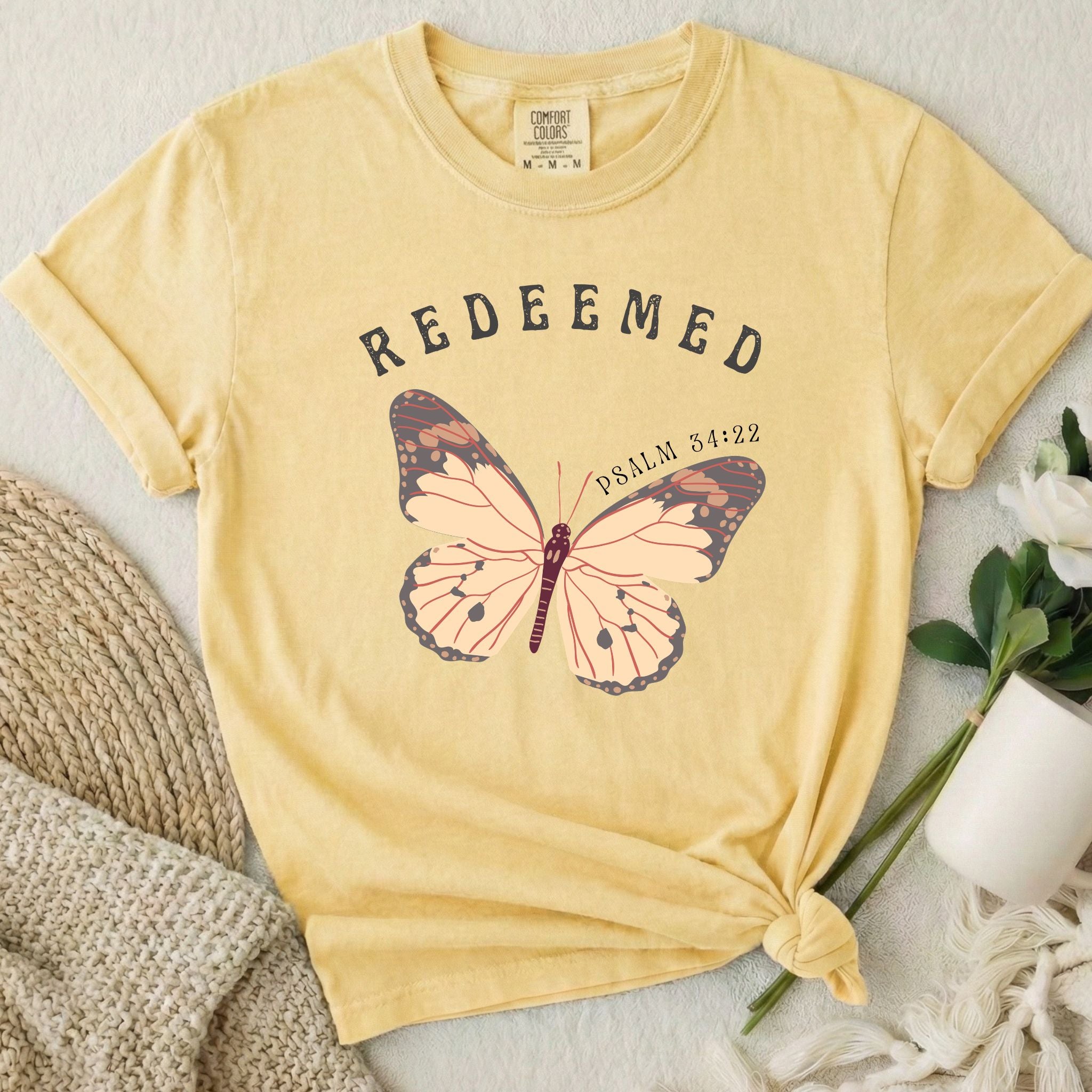 Redeemed Butterfly T Shirt
