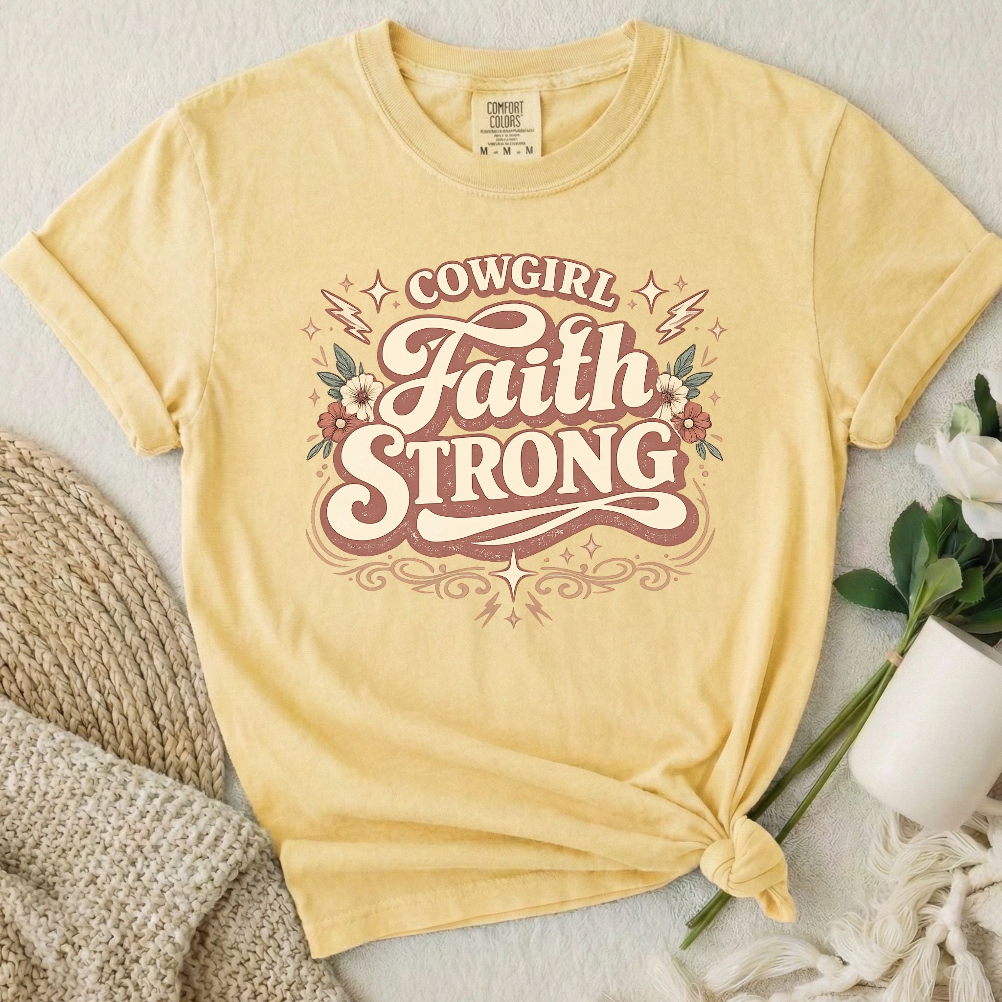 Cowgirl Faith Strong T-Shirt
