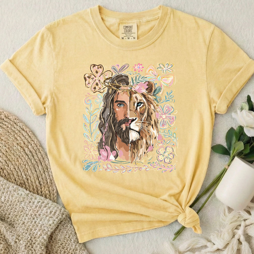 Lion And Lamb Jesus T-Shirt